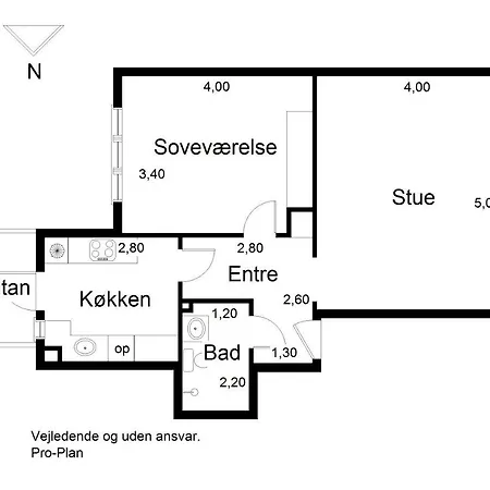 Lägenhet Rolfsgade 105 St Th Esbjerg